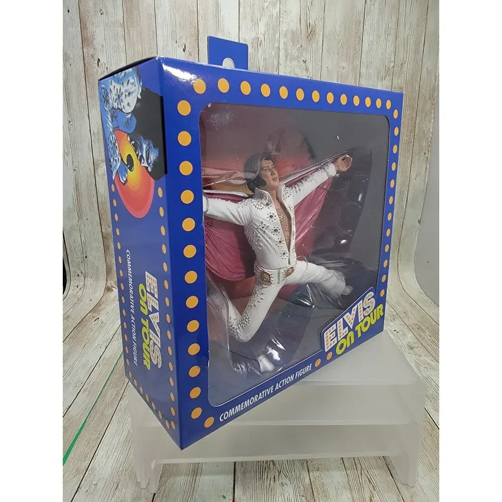 NECA Elvis Presley On Tour Live 1972 Commemorative 7 Inch Music Action Figure